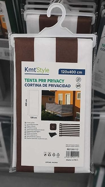 ograda 3d: TENDA ZA PRIVATNOST ZA BALKON I TERASU – 120 x 400 cm 🏡 Zaštitite — 6