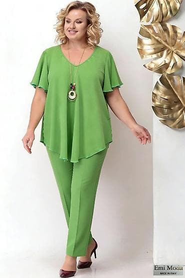galileo košulje: 🌞 New collection-bluza sa ogrlicom🌞 Za punije dame XL 2XL 3XL 4XL — 3