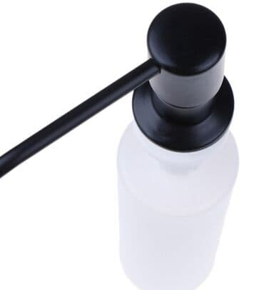 klopka za macke: Dozator za tečni deterdžent u crnoj boji. Materijal je abs plastika u — 3