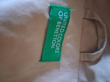 papuce ugg: Ženski bež trench kaput – United Colors of Benetton - Klasičan — 3