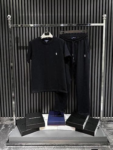 nike tech original: Muški komplet majica + trenerka (gornji deo kratkih rukava i donji — 4