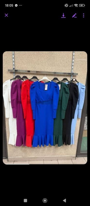 Women's Clothing: Adl L, color - White, Cocktail, Long sleeves — 4