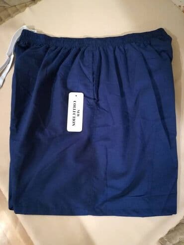 pantalone za punije: Šorc, 7XL (EU 66), bоја - Tamnoplava, Poliester — 3