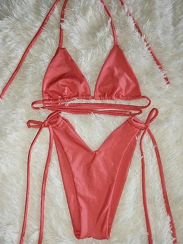 sandale pluta: Bikini set – dvodelni trouglasti top i visoki V donji deo sa — 4