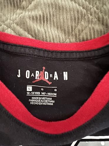 trenerka jordan: JORDAN majica vel.L 147-162cm,12-13Y nošena ali može još da se nosi — 4