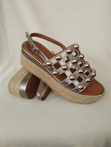 oksfordice sa platformom: Sandals, 38 — 4