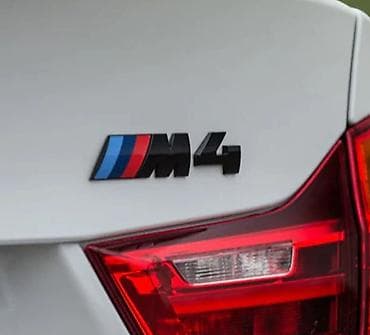auto zoka varvarin: Samolepljvi znak Bmw M4 originalnih dimenzija. Kvalitet odlican kao na — 2