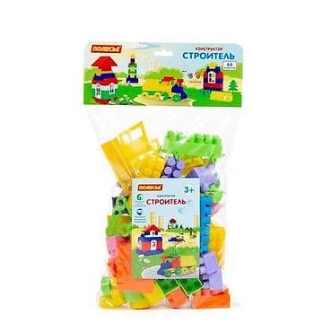 Building Blocks: Kocke 66 delova – šarene i edukativne Opis: - Set šarenih — 1