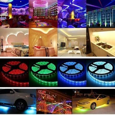 televizori 32 inca: Led traka 5050-10m. RGB najača u Srbiji Paket sadrži: dva kotura po — 2