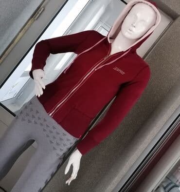 duks sa krznom: Esprit, S (EU 36), Single-colored, color - Red — 6