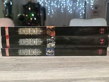 Knjige, audio i video formati: Anihilacija 1-3 (komplet) Opis: Ovaj epski Marvelov serijal donosi — 2