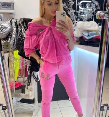 tek flis trenerka: M (EU 38), color - Pink — 3