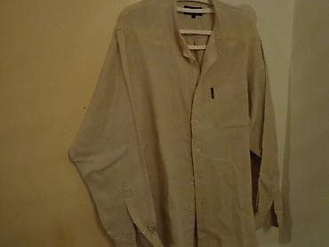 crveni dzemper muski: AKCIJA!!MUSKA KOSULJA FILA OD IRSKOG LANA Kosulja krem boje,velicine — 3