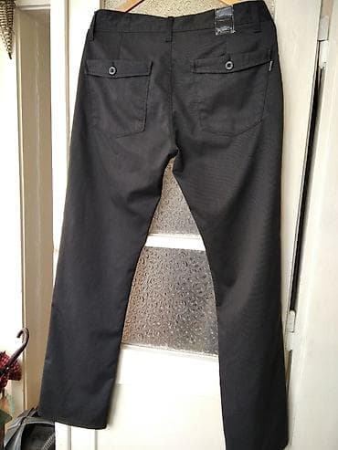 velicina 34 pantalone: Farmerke, bоја - Crna — 2
