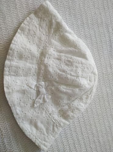 svilena kapa za spavanje dm: Šeširić za devojčice ❤ Veličina 52 cm čist pamuk Kupljen u Aksi. Cena — 3