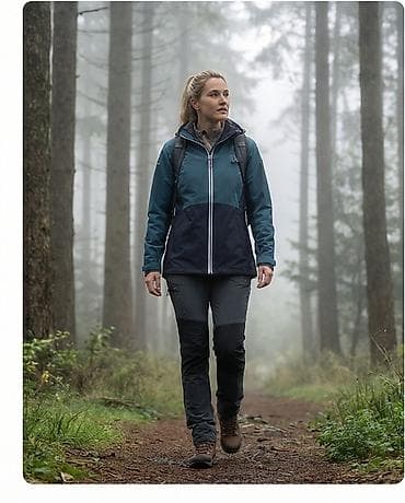 firefly jakne: Ženska outdoor jakna – vodootporna i vetrootporna - Dvoslojna — 1