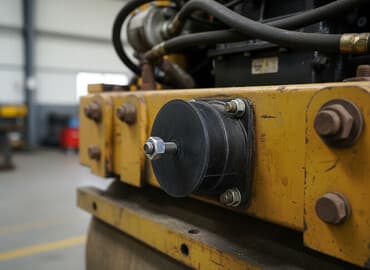 cistac snega za auto: Gumeno-metalni nosač za vibrovaljak STAVO STROJ U ponudi su gumeni — 1