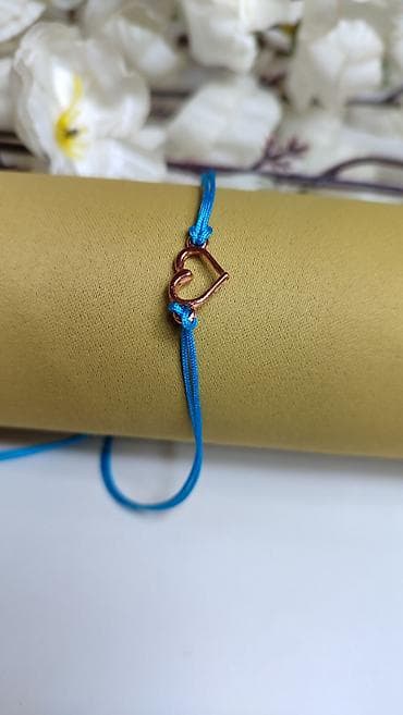 ascot satovi: Narukvica sa priveskom srce – minimalistički dizajn - Podesivi klizni — 2