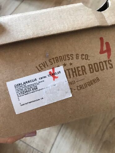 ara cipele zenske: LEVIS ORIGINAL zimske cizme broj 37 kao nove su obuvene su 3,4 puta — 5
