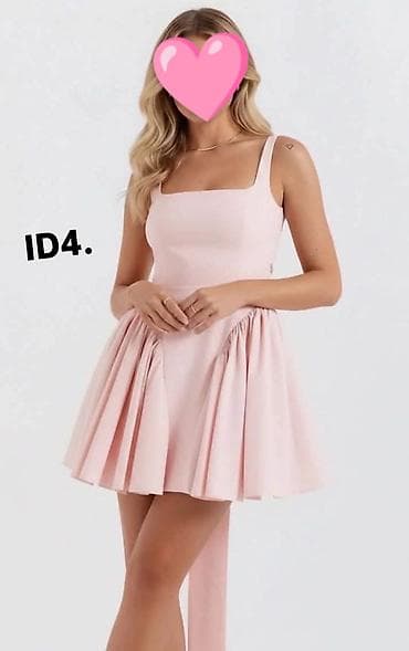 tirolke haljine: Kratka koktel haljina ID4 - Model: mini dužina, široka plisirana — 2