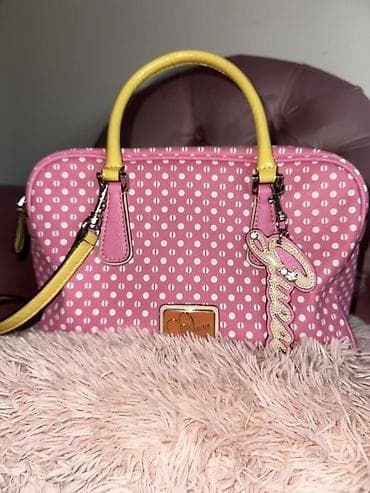 Torba ručne izrade u stilu bowling/doctor bag Torbica je u odličnom