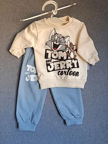 pull and bear suknje: Dečiji komplet Tom i Džeri – duks i donji deo trenerke. - Gornji deo — 1