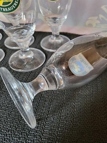 metalac kristalne case: Case nove,vintaz kristal Ayinger za pivo. Nemacke kristalne case — 10