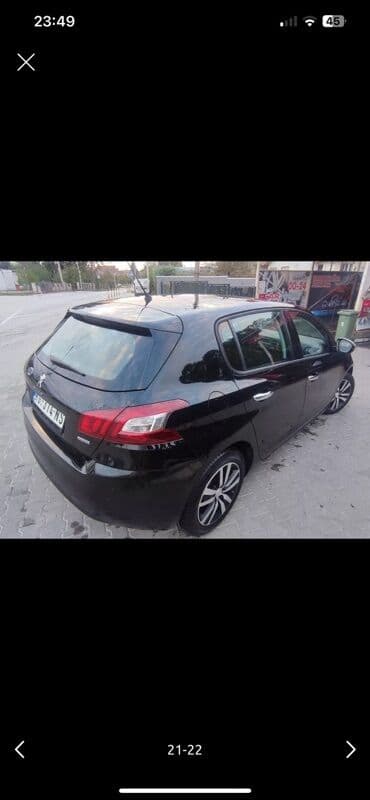 lidl kompresor za vazduh: Crni Peugeot 308, kompaktan automobil pogodan za gradsku vožnju i duža — 19