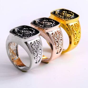 zlatno musko prstenje: Zlatni i srebrni1100 din — 1