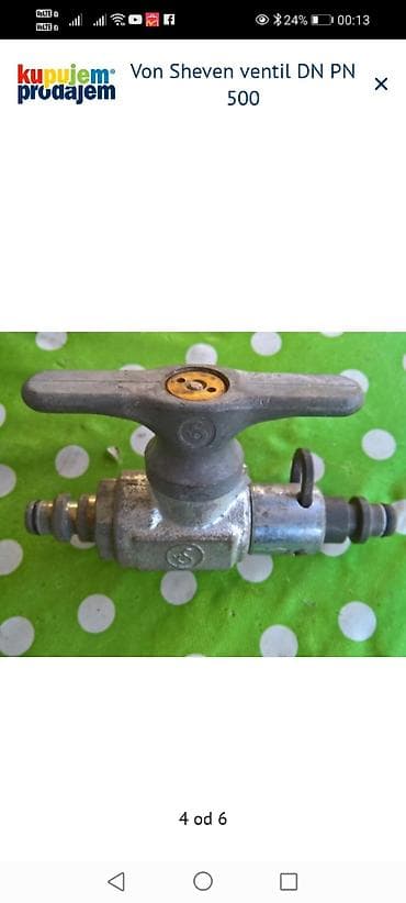 Alati i mašine: Von Sheven ventil DN PN 500 - Industrijski ventil sa ručicom za ručno — 4