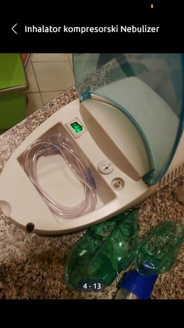 Inhalatori, nebulizatori: Inhalator kompresorski dobar Nebulizer sa novom maskom i rasprskivačem — 11