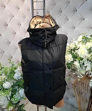 Zimski ženski prsluk sa kapuljačom - Topao, prošiven model sa