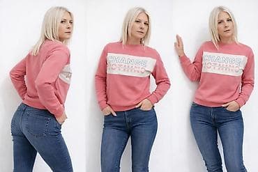 kombinezon helanke: Ženska dukserica sa printom - Model: klasična ženska dukserica sa — 2