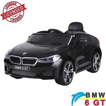 auto na akumulator kupujemprodajem: BMW 6 GT – Crni auto na akumulator (licencirani model) Šifra — 1