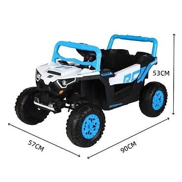 audi na daljinski: Quad na akumulator Delfino Off-Road 1588 – Plavi Šifra proizvoda — 3