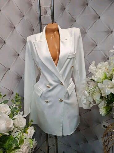 dvodelne ženske trenerke: Elegantne ženske haljine i sako-haljina - Model 1: kratka haljina s — 3