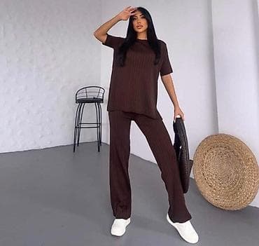 dsquared patike: Rebrasti ženski komplet – bluza i pantalone Gs - Dvodelni set od — 1