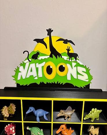 Ugaone garniture: NATOONS Kinder polica – 3D štampa Specijalno dizajnirana polica za — 3