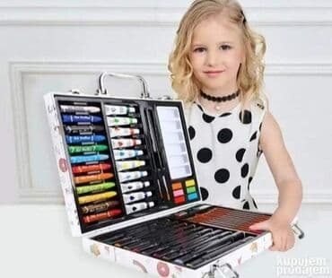 only kozne jakne: 🦄 Cena 3000 dinara 🦄 Školski kofer set za crtanje i slikanje. Komplet — 3