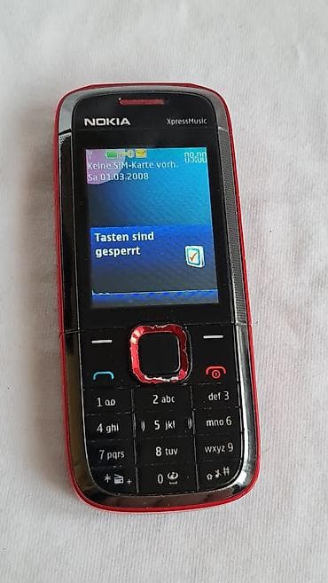 Kućni aparati: Nokia XpressMusic 5130 (RM-495) - Klasični Nokia telefon sa fizičkom — 1
