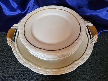 cajnik sa filterom: Servis za torte,kolace 1929 do 1972g. Edelstein Bavaria. Servis za — 8