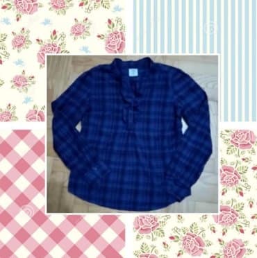 puls ranac 2 u 1: L (EU 40), Plaid, color - Light blue — 1