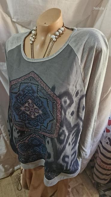 p.s tunike: XL Lea H. 700din Elegantna napred ima deo od tila preko materijala — 4