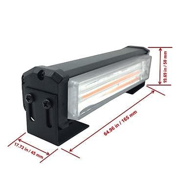 rampa za parking: Led blinkeri spoljni zuti 2x16cm Kućište od visokokvalitetnog ABS-a — 2