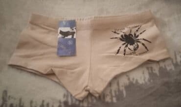 uske pantalone sa visokim strukom: Boxer shorts, 164-170 — 2