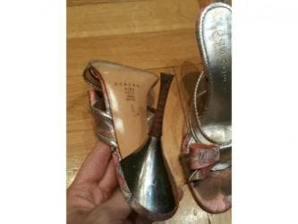 kupujem prodajem polovne stvari iz nemacke: Casadei original sandale-papuce broj 38b. Koza naravno i original — 1