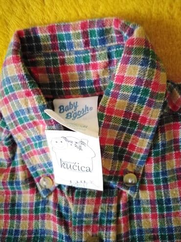 kosulja sa ruskom kragnom: Osh Kosh b'gos košulja za dečake NOVA sa ETIKETOM Veličina 24 meseca — 4