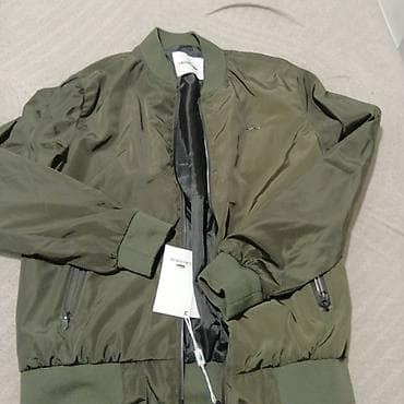 stradivarijus jakne: Lacoste bomber jakna – maslinasto zelena turska - Model: klasična — 1