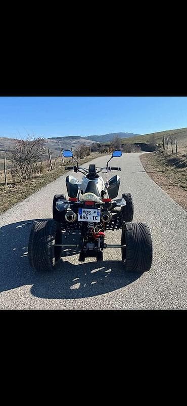 ml auto слике: Sportski quad/ATV na ulicne gume – agresivan izgled i stabilna vožnja — 4