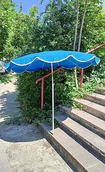 Sve za vikendicu i baštu: Plavi suncobran, prečnik 175 cm – donet iz Nemačke. - Klasičan — 2